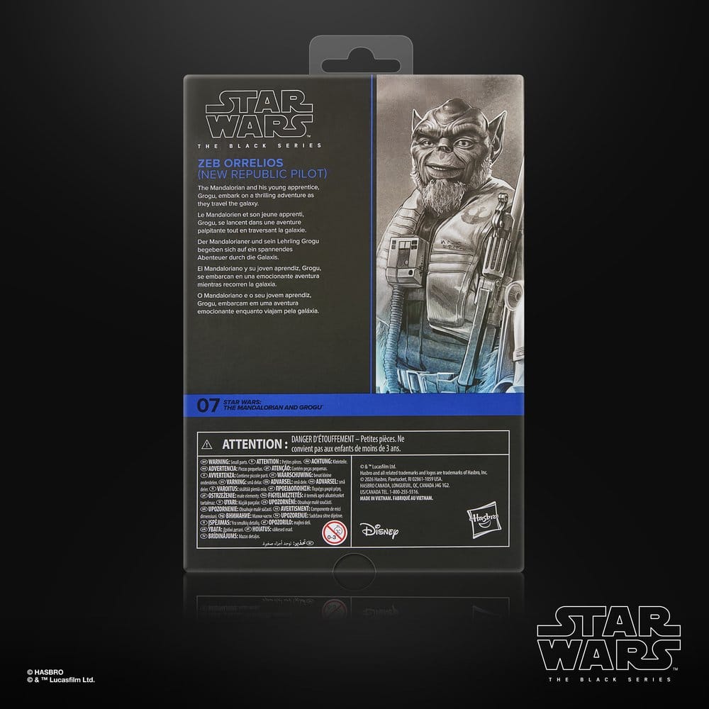Star Wars: The Mandalorian & Grogu Black Series Action Figure Garazeb “Zeb” Orrelios 15 cm - MangaShop.ro