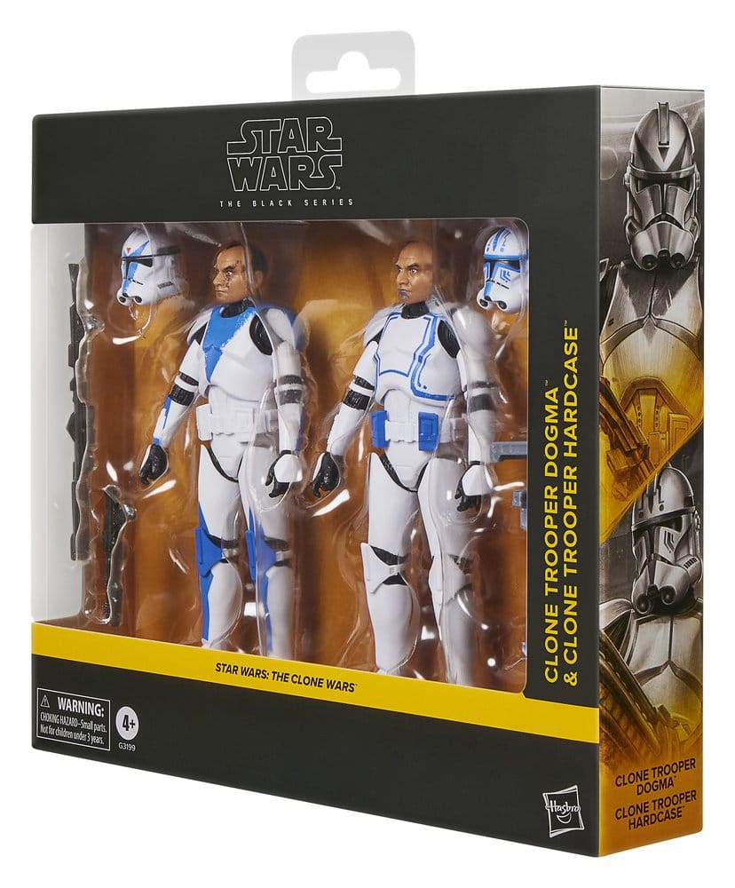 Star Wars: The Clone Wars Black Series Action Figure 2-Pack Clone Troopers Dogma & Hardcase 15 cm - MangaShop.ro