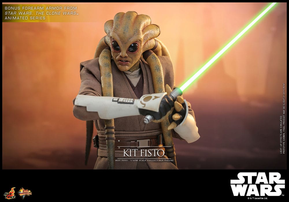 Star Wars Movie Masterpiece Action Figure 1/6 Kit Fisto 32 cm - MangaShop.ro