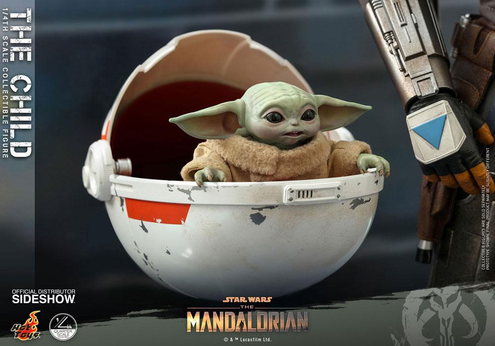 Star Wars The Mandalorian Action Figure 1/4 The Child 9 cm - MangaShop.ro