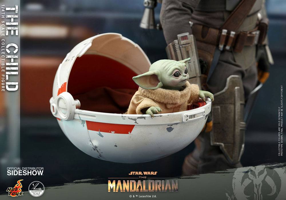 Star Wars The Mandalorian Action Figure 1/4 The Child 9 cm - MangaShop.ro