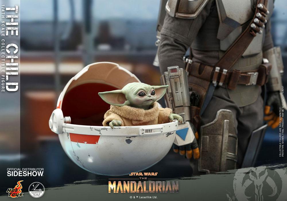 Star Wars The Mandalorian Action Figure 1/4 The Child 9 cm - MangaShop.ro