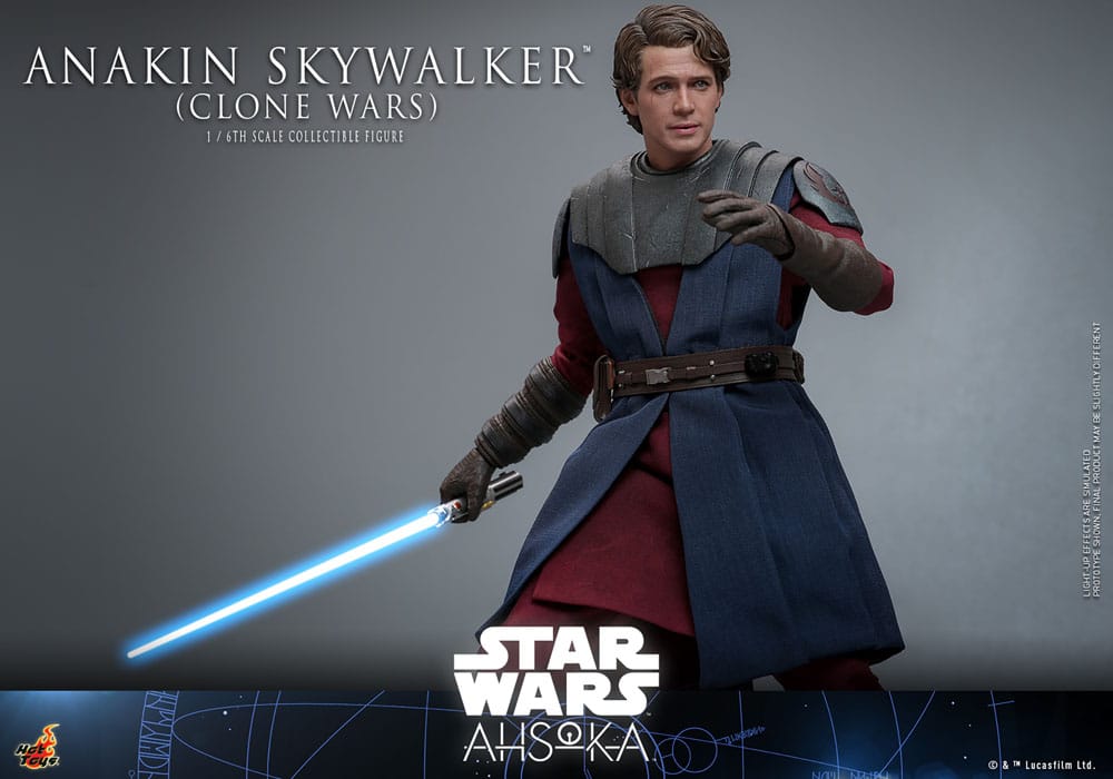 Star Wars: The Clone Wars Action Figure 1/6 Anakin Skywalker 31 cm - MangaShop.ro