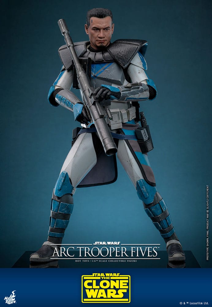 Star Wars: The Clone Wars Action Figure 1/6 Arc Trooper Fives 30 cm - MangaShop.ro