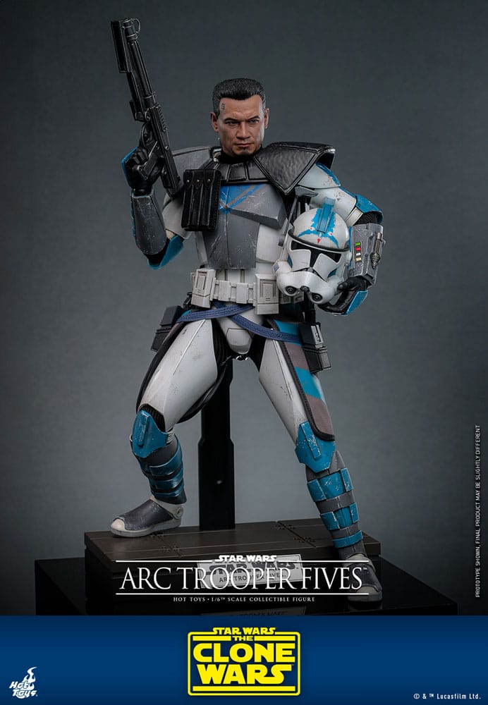 Star Wars: The Clone Wars Action Figure 1/6 Arc Trooper Fives 30 cm - MangaShop.ro