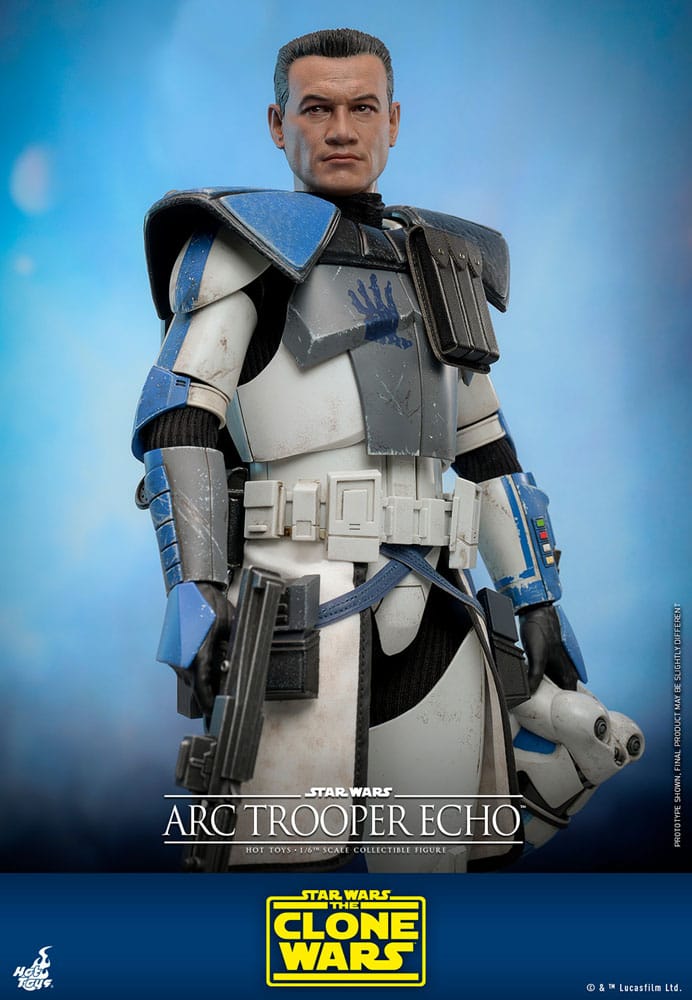Star Wars: The Clone Wars Action Figure 1/6 Arc Trooper Echo 30 cm - MangaShop.ro