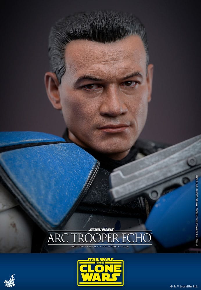 Star Wars: The Clone Wars Action Figure 1/6 Arc Trooper Echo 30 cm - MangaShop.ro