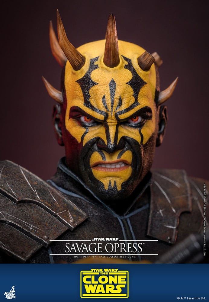 Star Wars: The Clone Wars Action Figure 1/6 Savage Opress 34 cm - MangaShop.ro