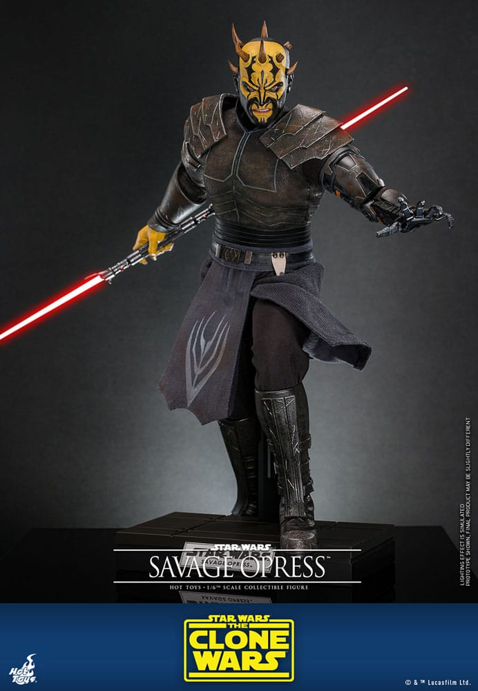 Star Wars: The Clone Wars Action Figure 1/6 Savage Opress 34 cm - MangaShop.ro