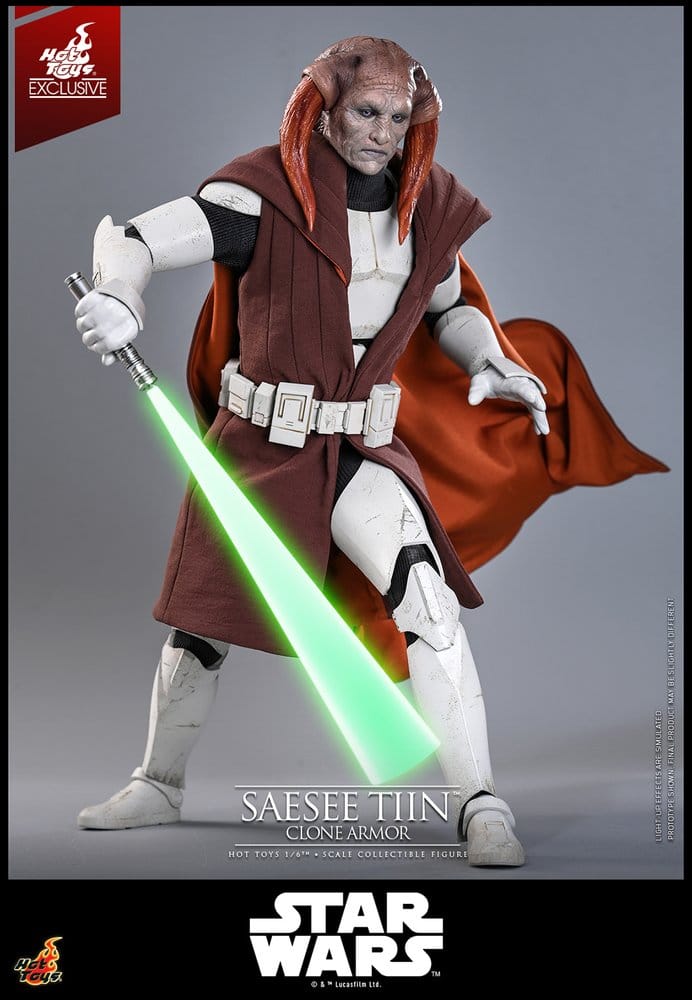 Star Wars: The Clone Wars Television Masterpiece Action Figure 1/6 Saesee Tiin (Clone Armor) (Hot Toys Exclusive) 32 cm - MangaShop.ro