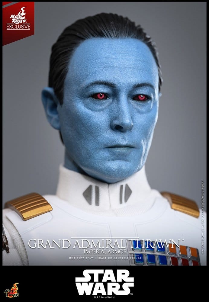 Star Wars: Rebels Television Masterpiece Action Figure 1/6 Grand Admiral Thrawn (Imperial Armor) Hot Toys Exclusive 32 cm - MangaShop.ro
