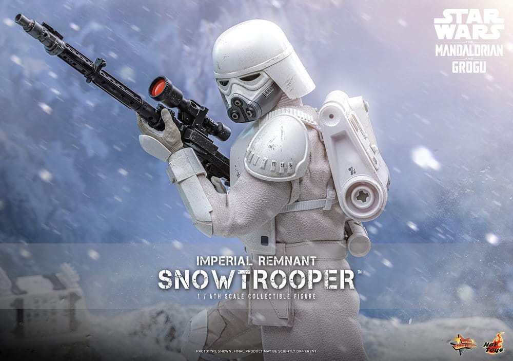 Star Wars: The Mandalorian & Grogu Movie Masterpiece Action Figure 1/6 Imperial Remnant Snowtrooper 30 cm - MangaShop.ro