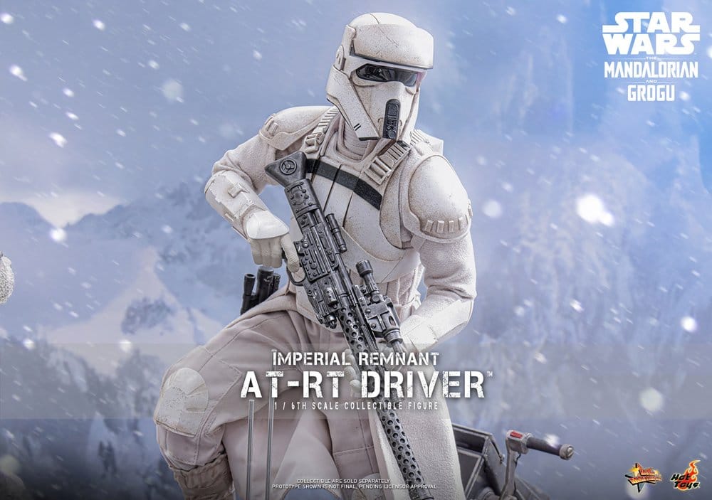 Star Wars: The Mandalorian & Grogu Movie Masterpiece Action Figure 1/6 Imperial Remnant AT-RT Driver 30 cm - MangaShop.ro
