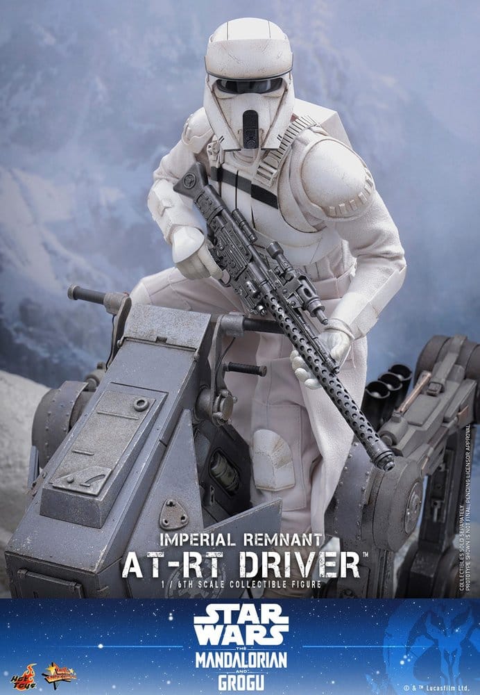 Star Wars: The Mandalorian & Grogu Movie Masterpiece Action Figure 1/6 Imperial Remnant AT-RT Driver 30 cm - MangaShop.ro