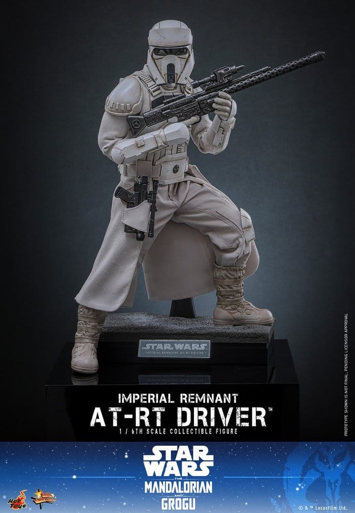 Star Wars: The Mandalorian & Grogu Movie Masterpiece Action Figure 1/6 Imperial Remnant AT-RT Driver 30 cm - MangaShop.ro