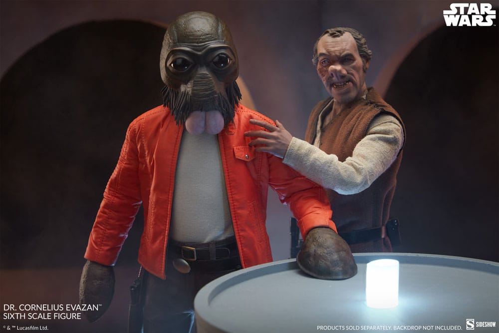 Star Wars Episode IV Scum & Villainy Action Figure 1/6 Doctor Cornelius Evazan 30 cm - MangaShop.ro