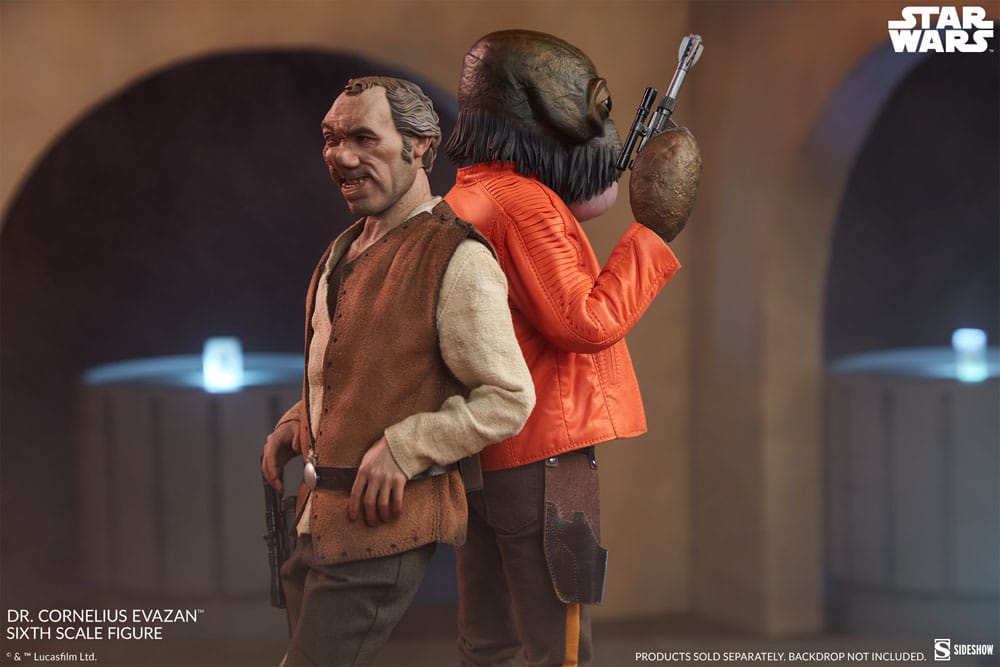 Star Wars Episode IV Scum & Villainy Action Figure 1/6 Doctor Cornelius Evazan 30 cm - MangaShop.ro