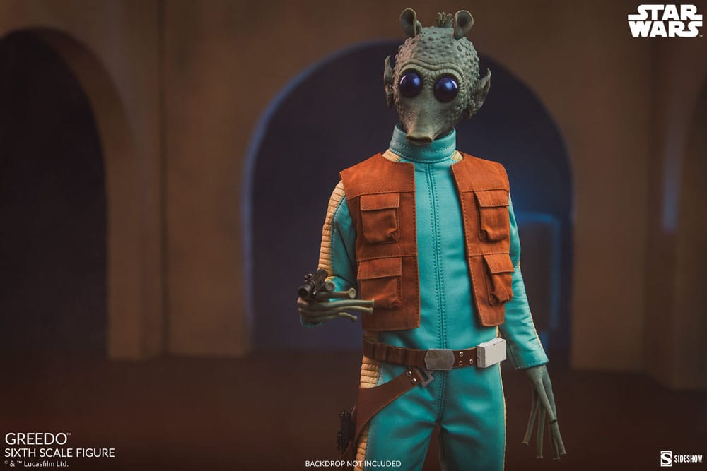 Star Wars Scum & Villainy Action Figure 1/6 Greedo 30 cm - MangaShop.ro