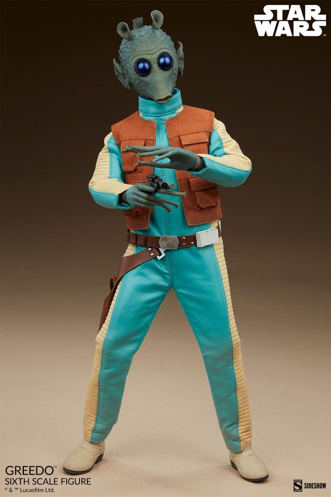 Star Wars Scum & Villainy Action Figure 1/6 Greedo 30 cm - MangaShop.ro