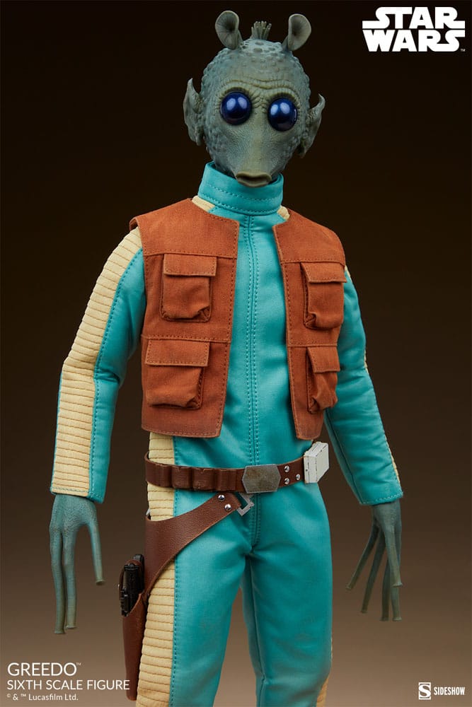 Star Wars Scum & Villainy Action Figure 1/6 Greedo 30 cm - MangaShop.ro