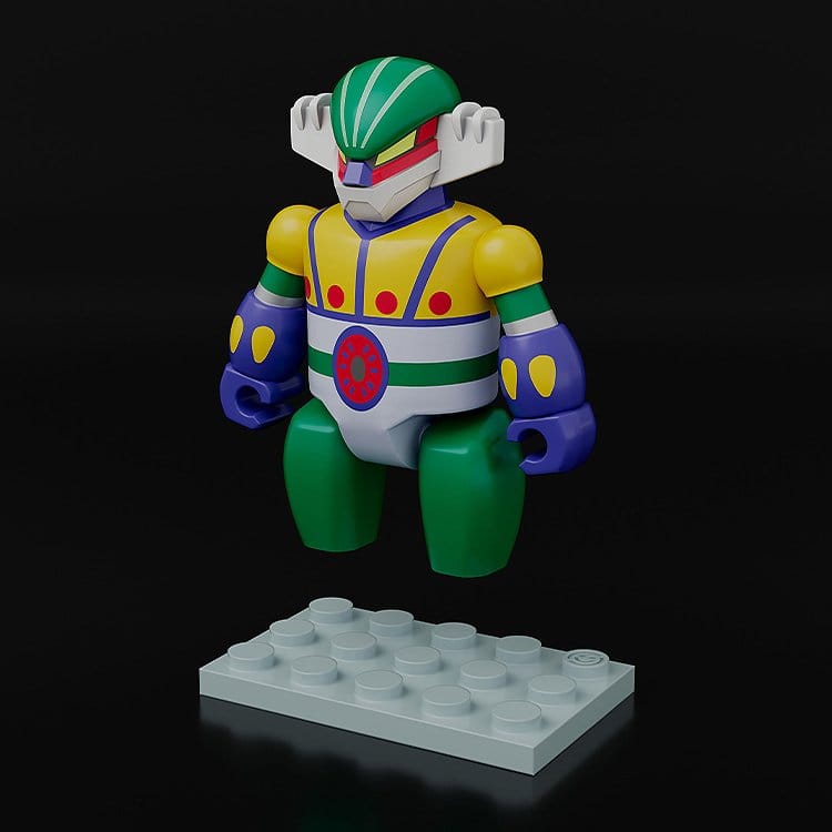 Steel Jeeg Brickroid Action Figures 2-Pack Steel Jeeg: Pantheroid Set 5 cm - MangaShop.ro