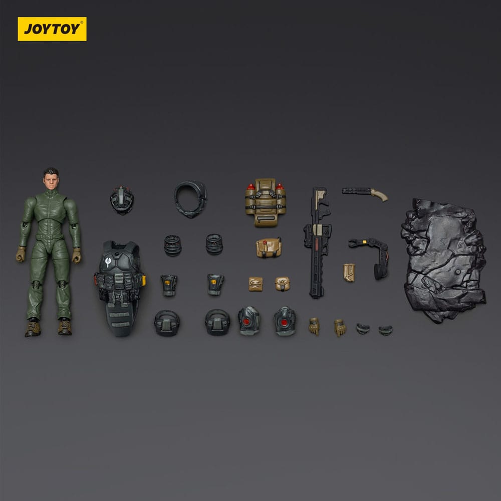 Steel Ride Corps Dark Source Action Figur Assaulter Volok 7 cm - MangaShop.ro