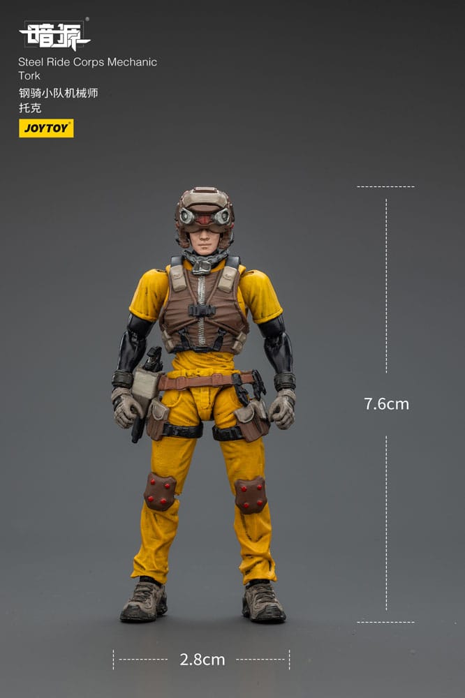 Steel Ride Corps Dark Source Action Figur Mechanic Tork 7 cm - MangaShop.ro