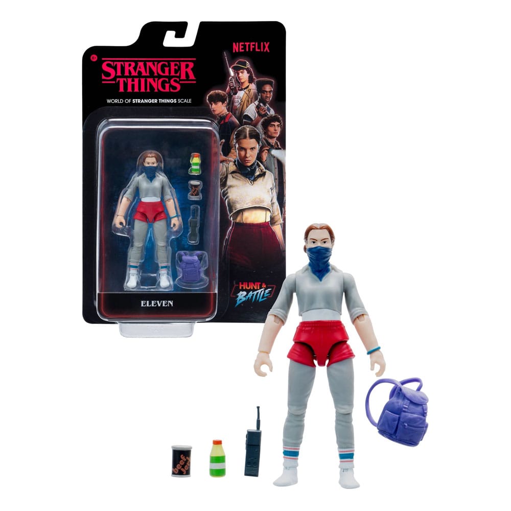 Stranger Things World Of Core Figures  Action Figure Eleven #2 with Accy 10 cm - MangaShop.ro