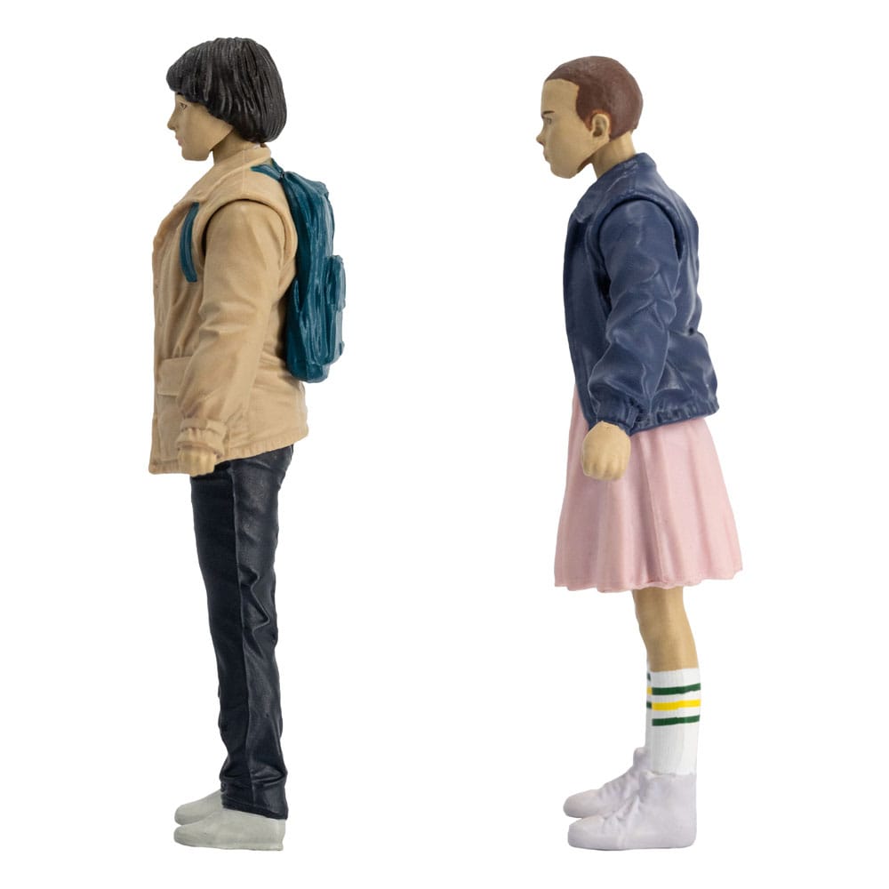 Stranger Things Action Figures Eleven and Mike Wheeler 8 cm - MangaShop.ro