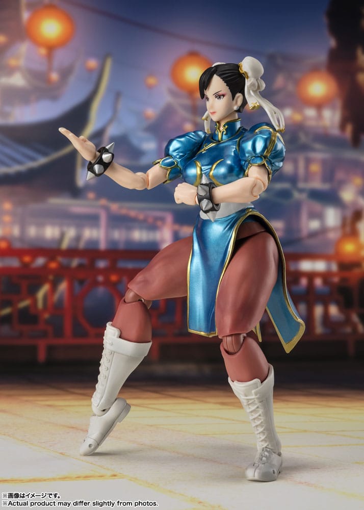 Street Fighter S.H. Figuarts Action Figure Chun-Li (Outfit 2) 15 cm - MangaShop.ro