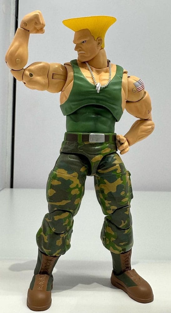 Ultra Street Fighter II: The Final Challengers Action Figure 1/12 Guile 15 cm - MangaShop.ro