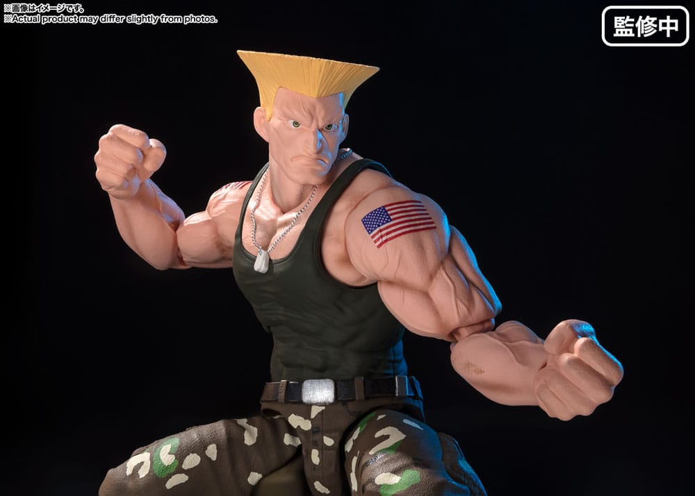 Street Fighter S.H. Figuarts Action Figure Guile -Outfit 2- 16 cm - MangaShop.ro