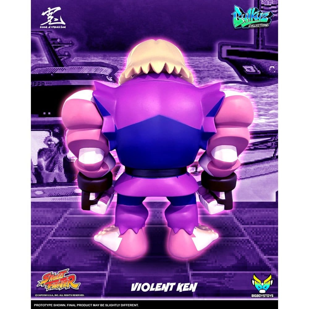 Street Fighter Bulkyz Vinyl Figure Violent Ken 30 cm - MangaShop.ro
