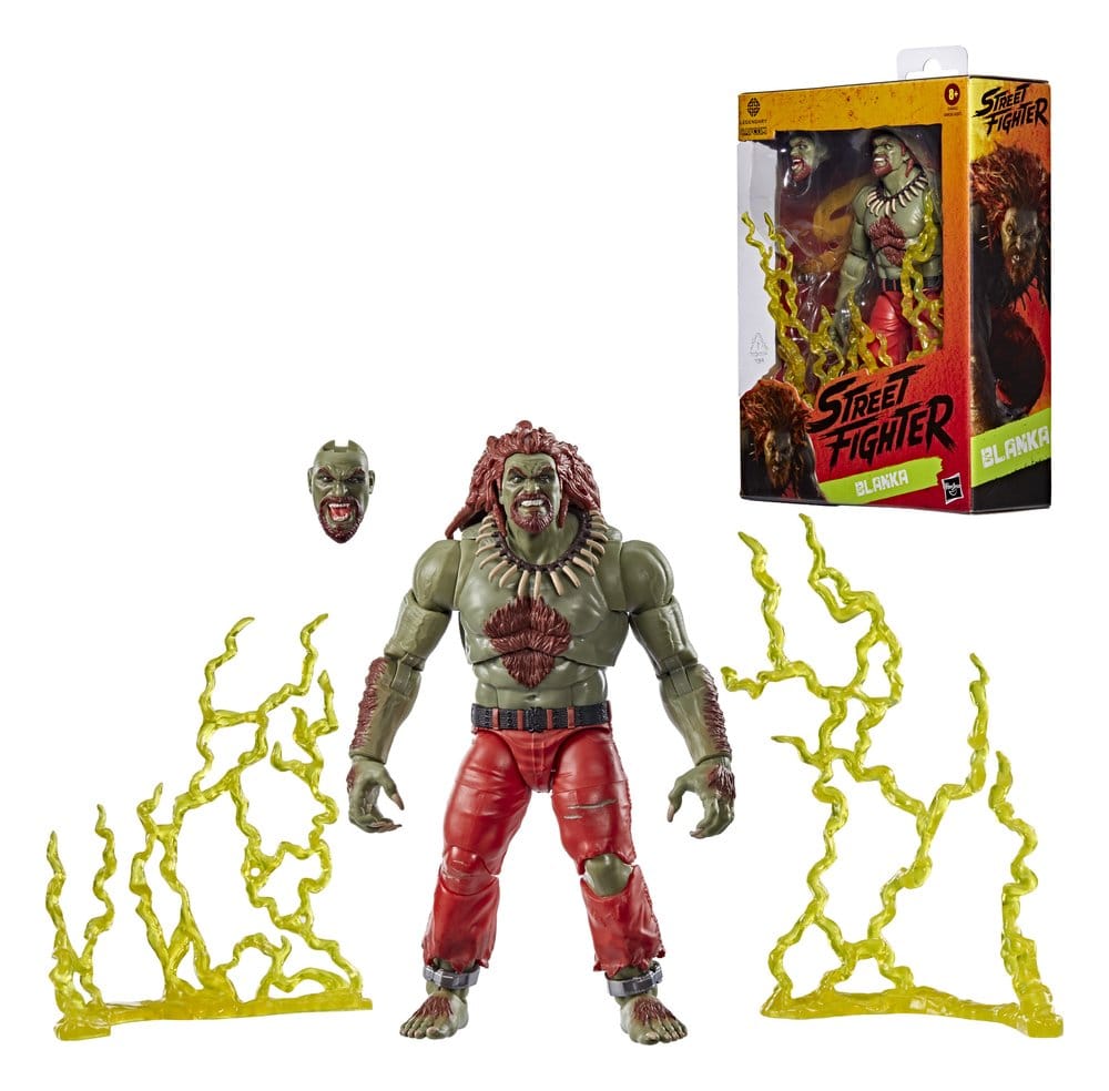 Street Fighter Action Figure Blanka 15 cm - MangaShop.ro