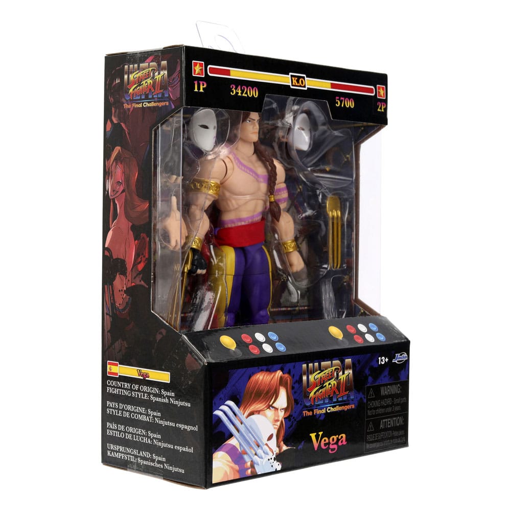 Ultra Street Fighter II: The Final Challengers Action Figure 1/12 Vega 15 cm - MangaShop.ro