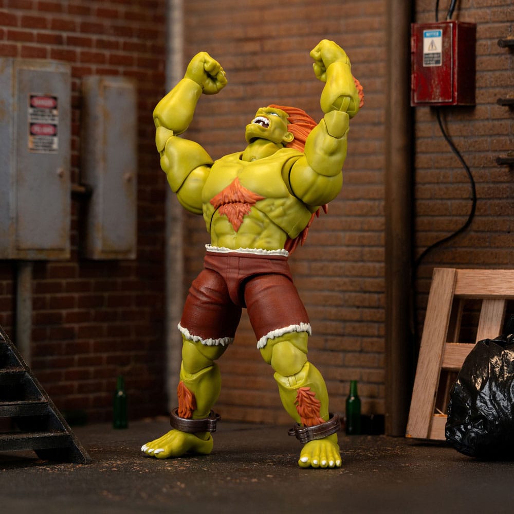Ultra Street Fighter II: The Final Challengers Action Figure 1/12 Blanka 19 cm - MangaShop.ro