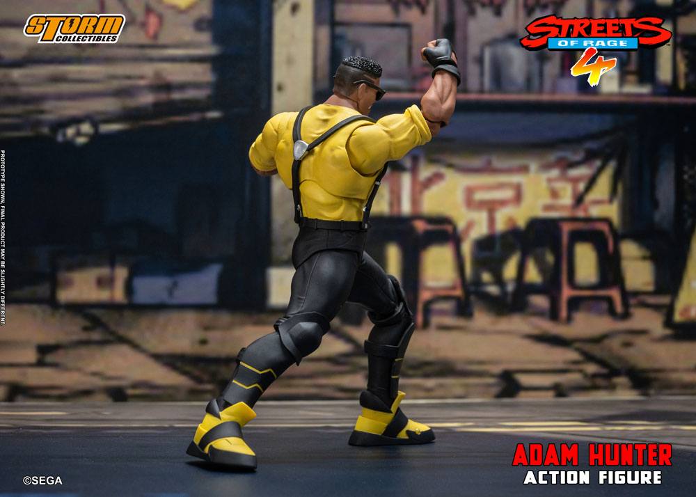 Streets of Rage 4 Action Figure 1/12 Adam Hunter 18 cm - MangaShop.ro
