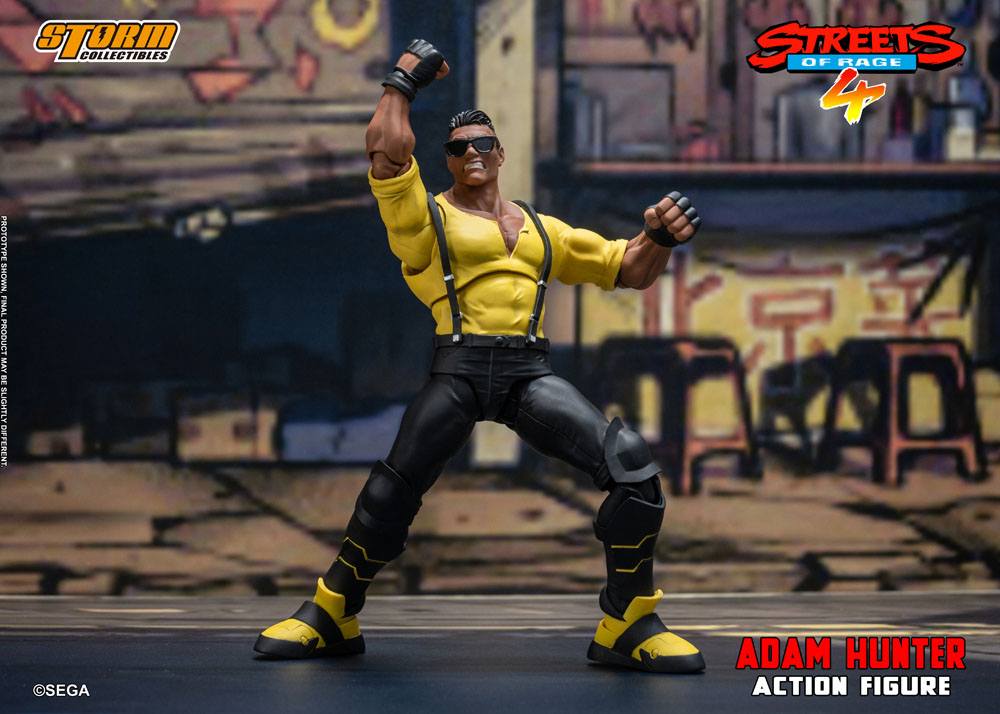 Streets of Rage 4 Action Figure 1/12 Adam Hunter 18 cm - MangaShop.ro