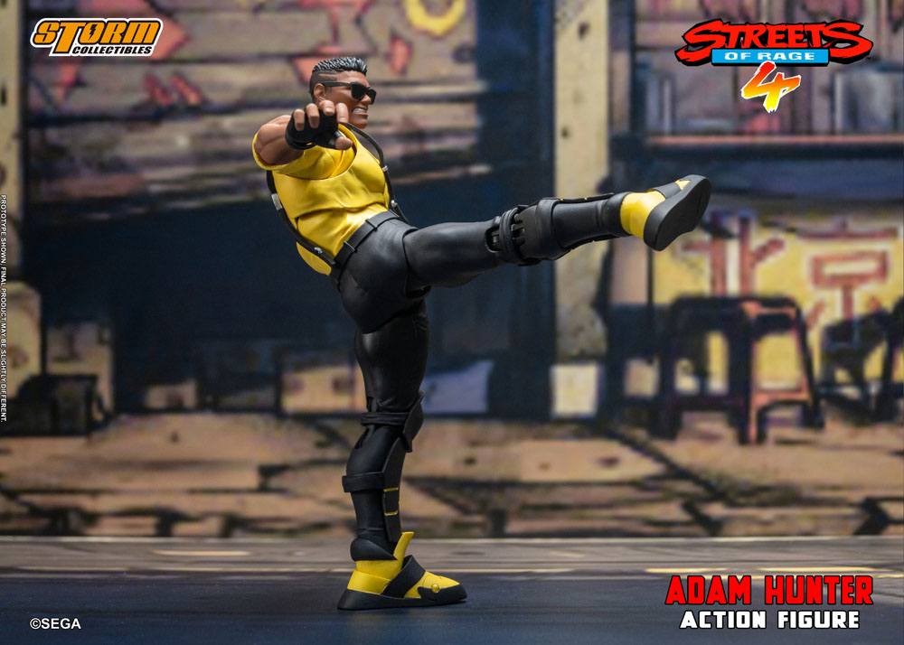 Streets of Rage 4 Action Figure 1/12 Adam Hunter 18 cm - MangaShop.ro