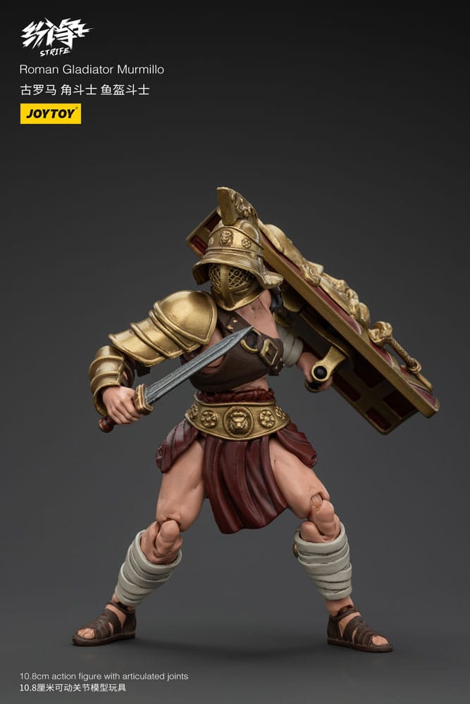 Strife Action Figure 1/18 Roman Gladiator Murmillo 11 cm - MangaShop.ro