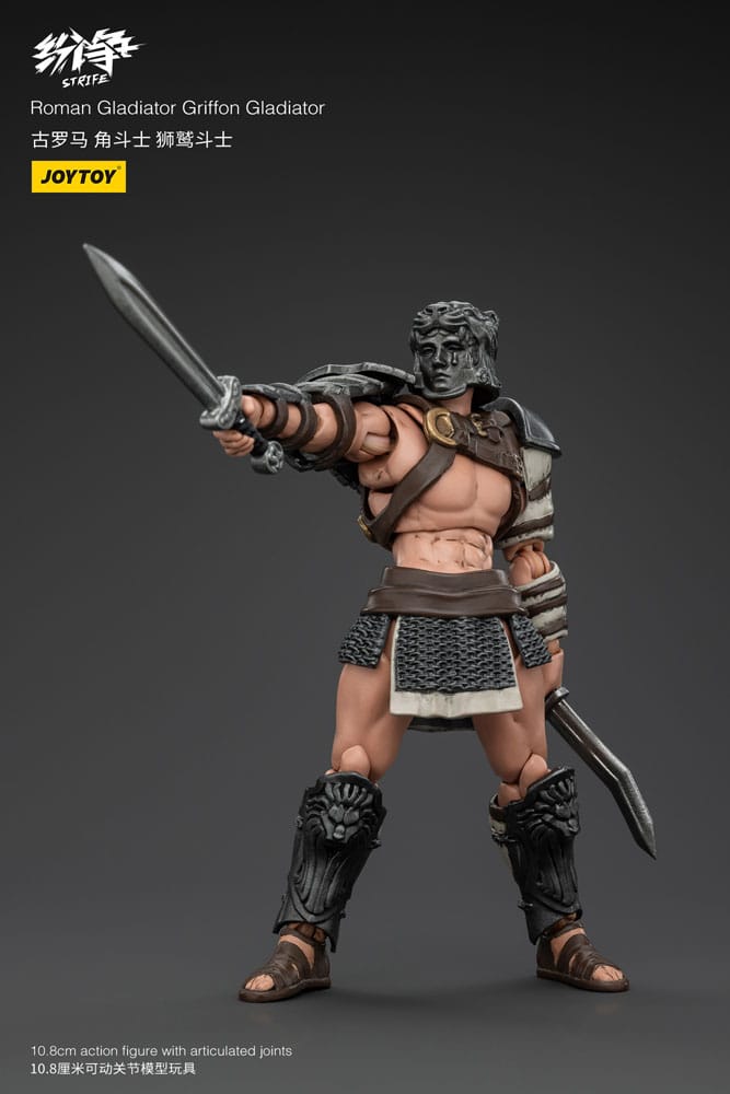 Strife Action Figure 1/18 Roman Gladiator Griffon Gladiator 11 cm - MangaShop.ro