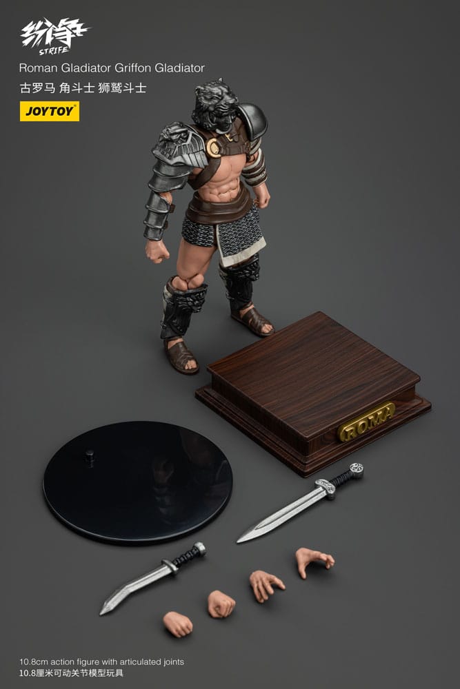Strife Action Figure 1/18 Roman Gladiator Griffon Gladiator 11 cm - MangaShop.ro