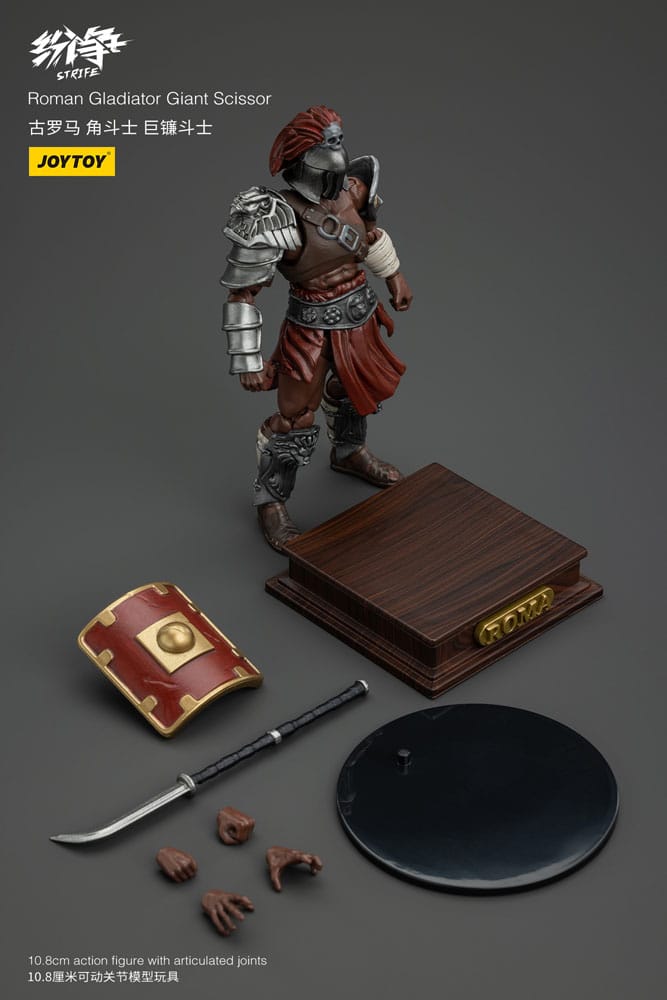Strife Action Figure 1/18 Roman Gladiator Giant Scissor 11 cm - MangaShop.ro
