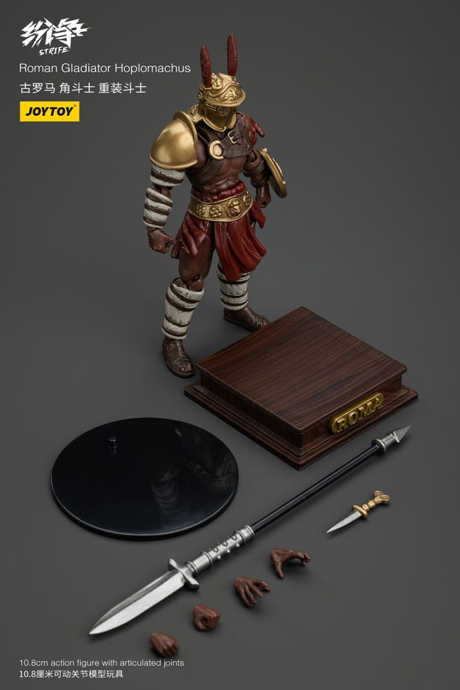 Strife Action Figure 1/18 Roman Gladiator Hoplomachus 11 cm - MangaShop.ro