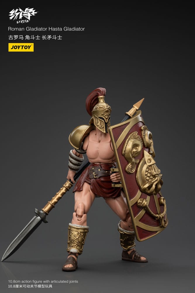 Strife Action Figure 1/18 Roman Gladiator Hasta Gladiator 11 cm - MangaShop.ro