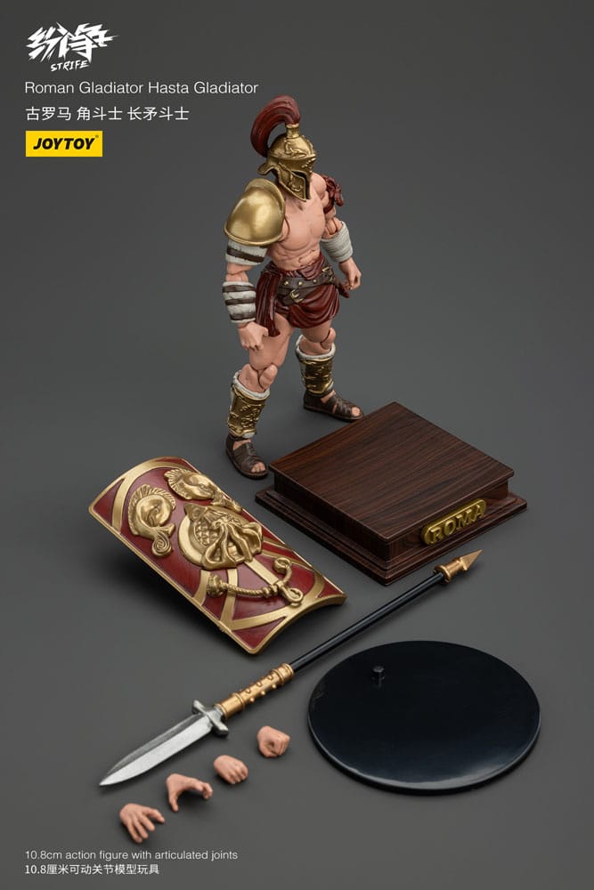 Strife Action Figure 1/18 Roman Gladiator Hasta Gladiator 11 cm - MangaShop.ro