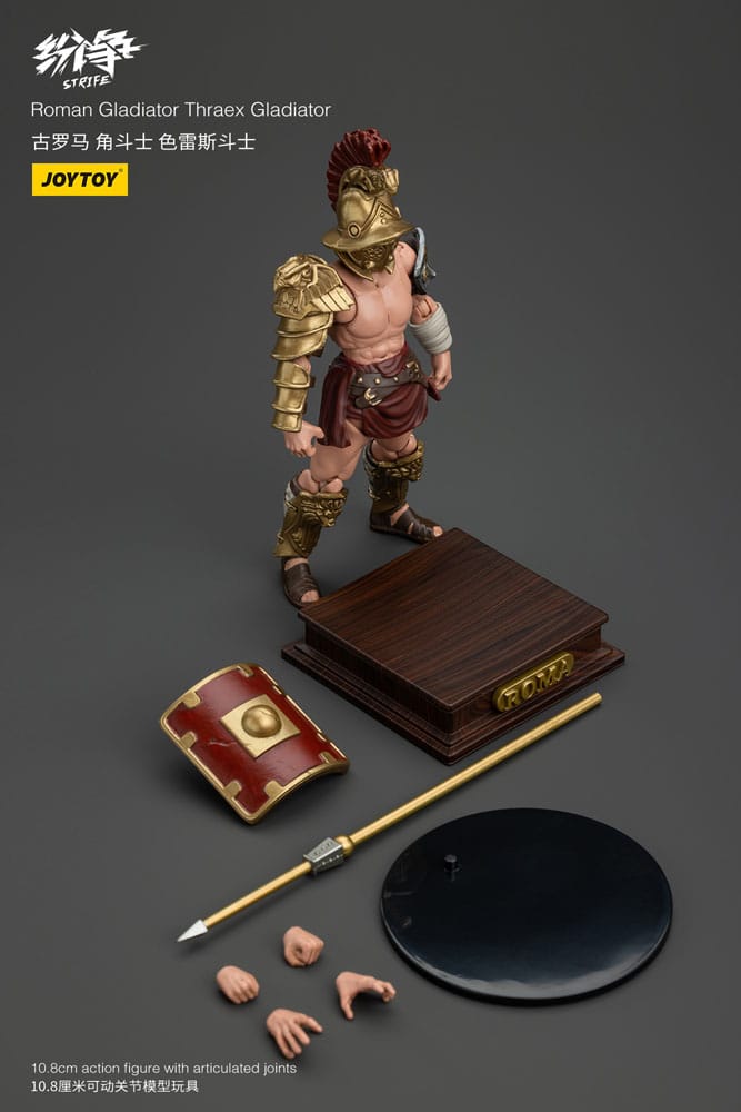 Strife Action Figure 1/18 Roman Gladiator Thraex Gladiator 11 cm - MangaShop.ro