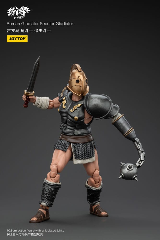 Strife Action Figure 1/18 Roman Gladiator Secutor Gladiator 11 cm - MangaShop.ro