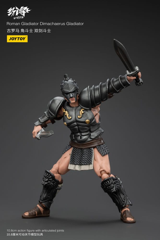 Strife Action Figure 1/18 Roman Gladiator Dimachaerus Gladiator 11 cm - MangaShop.ro