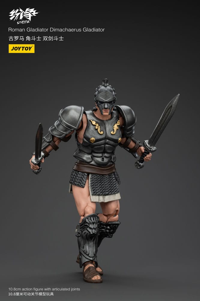 Strife Action Figure 1/18 Roman Gladiator Dimachaerus Gladiator 11 cm - MangaShop.ro